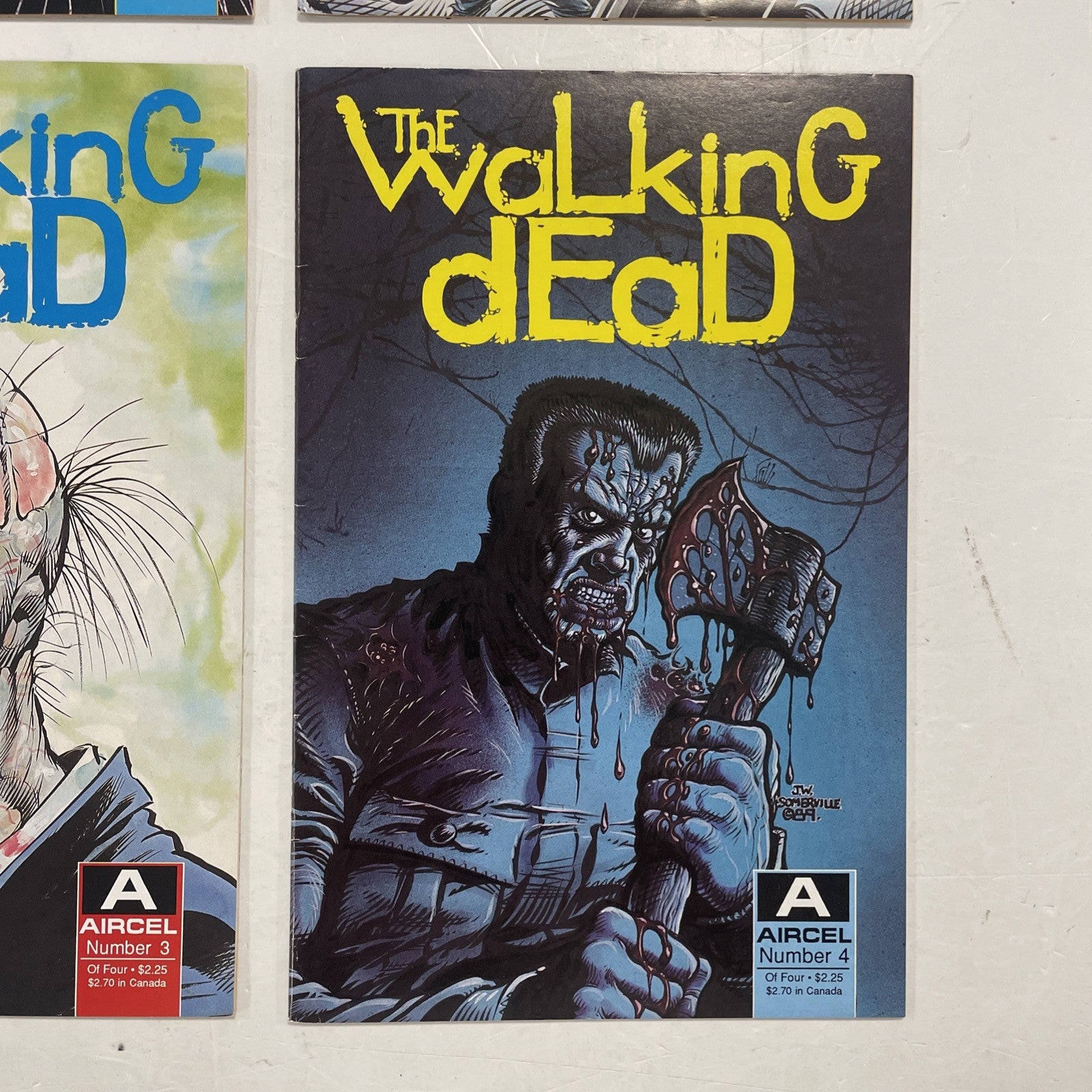 Walking Dead #1-4 1989 FN Complete Set Aircel4
