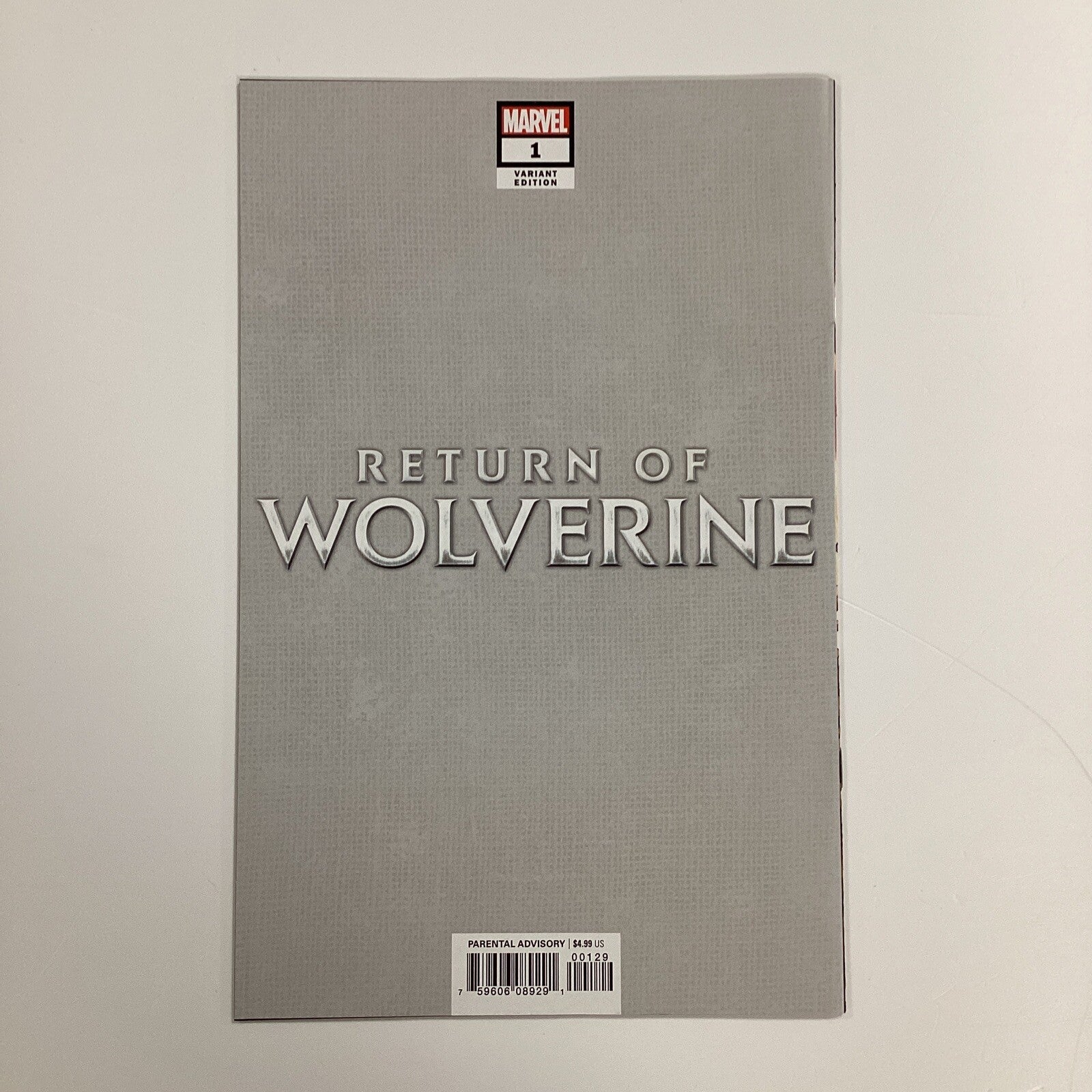Return Of Wolverine #1 2018 NM Mcniven 1:400 X-Force Costume Virgin Variant4
