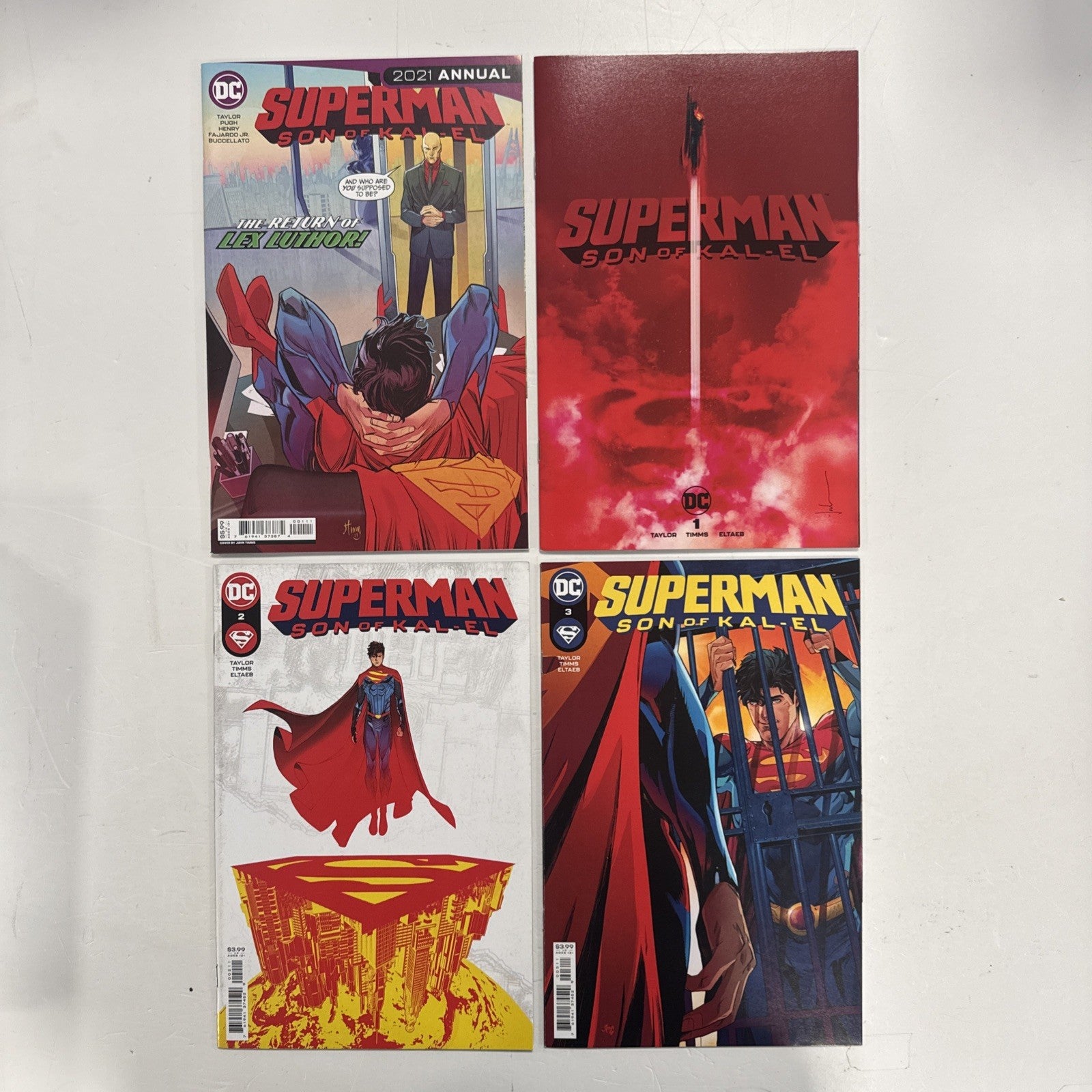 Superman Son of Kal-El #1-18 + Annual 2021 Complete Set High Grade**0