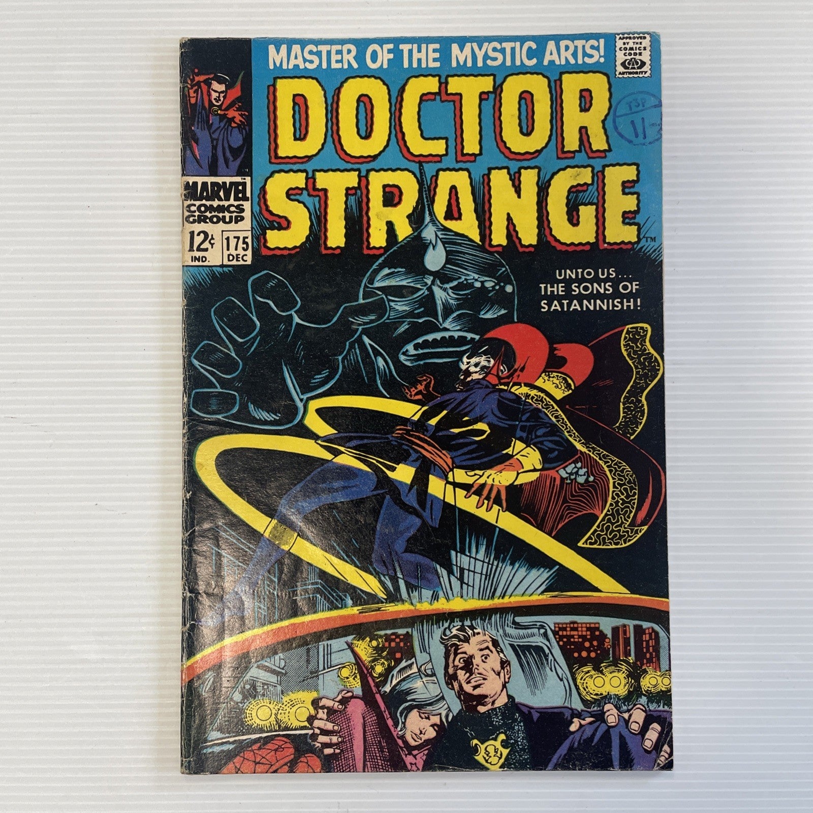 Doctor Strange #175 1968 VG- 2nd Appearance of Satannish Pence Stamp**0