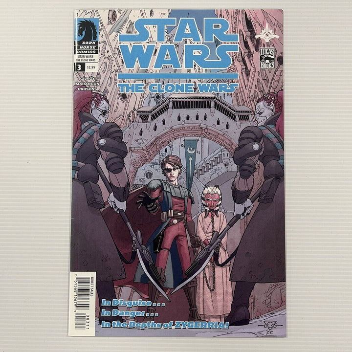 Dark Horse Star Wars Clone Wars #3 2008 FN/VF