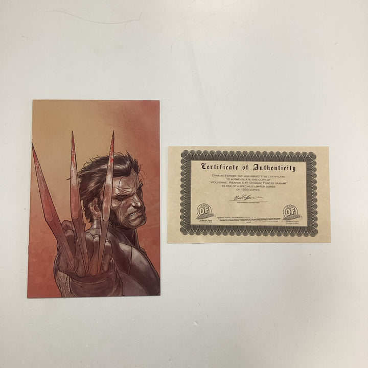Wolverine Weapon X #1 2009 Dynamic Forces Virgin Variant0