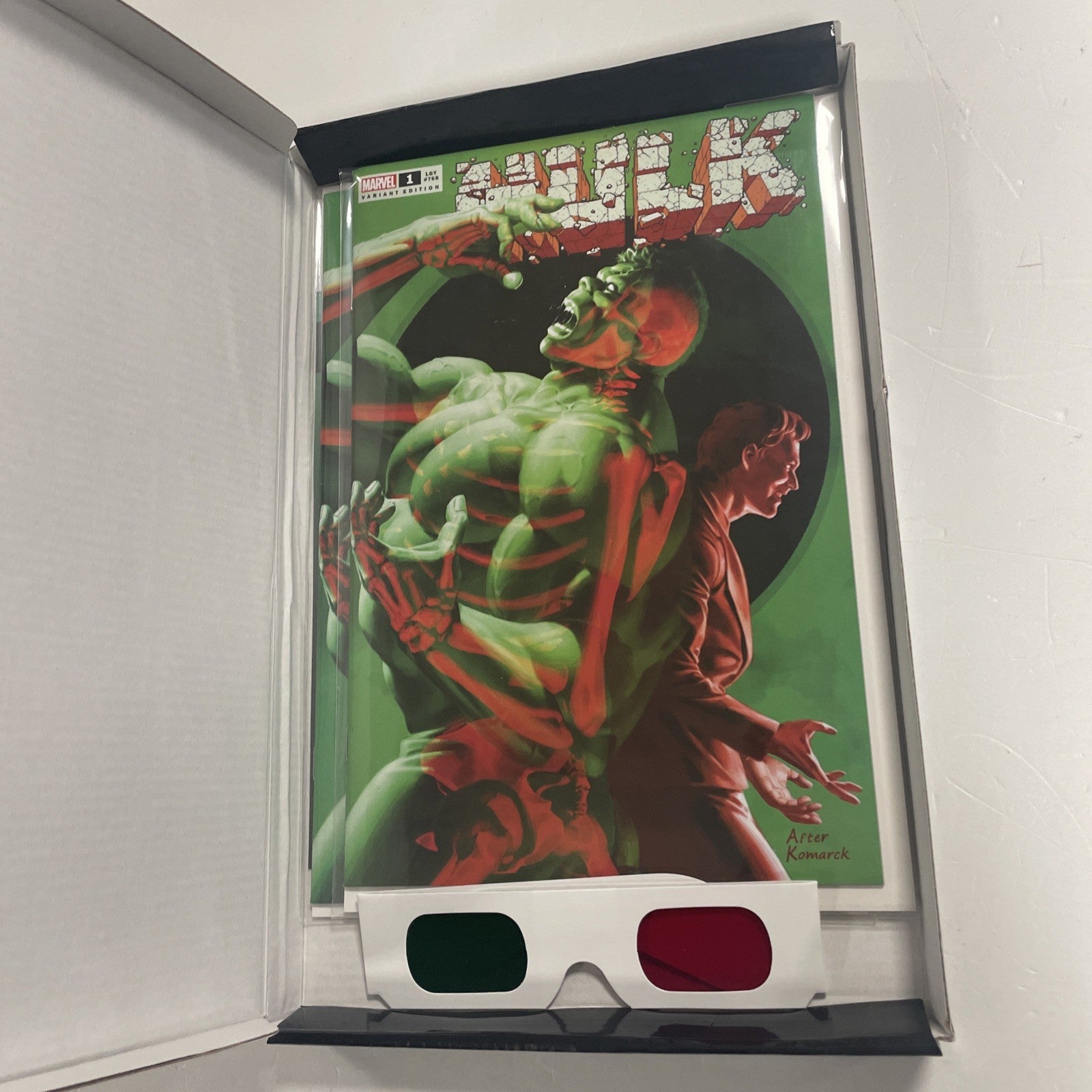 Hulk #1 2022 Double Exposure Yoon Virgin & Trade Variant Boxed Set + Glasses (2)9