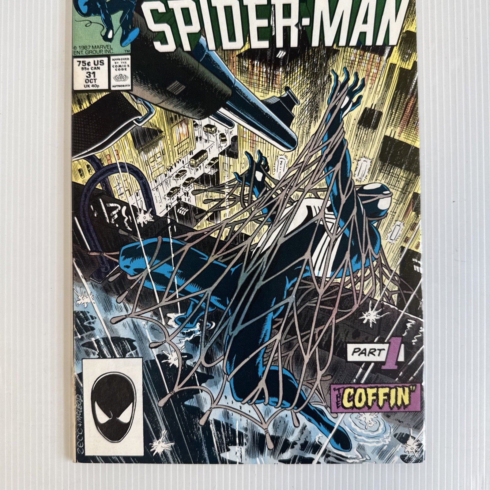 Web of Spider-Man #31 1987 VF Kravens Last Hunt Part 12