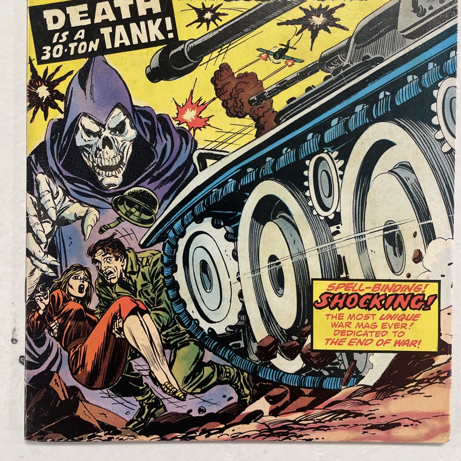 War is Hell #10 1974 FN+ Mark Jewelers Insert2