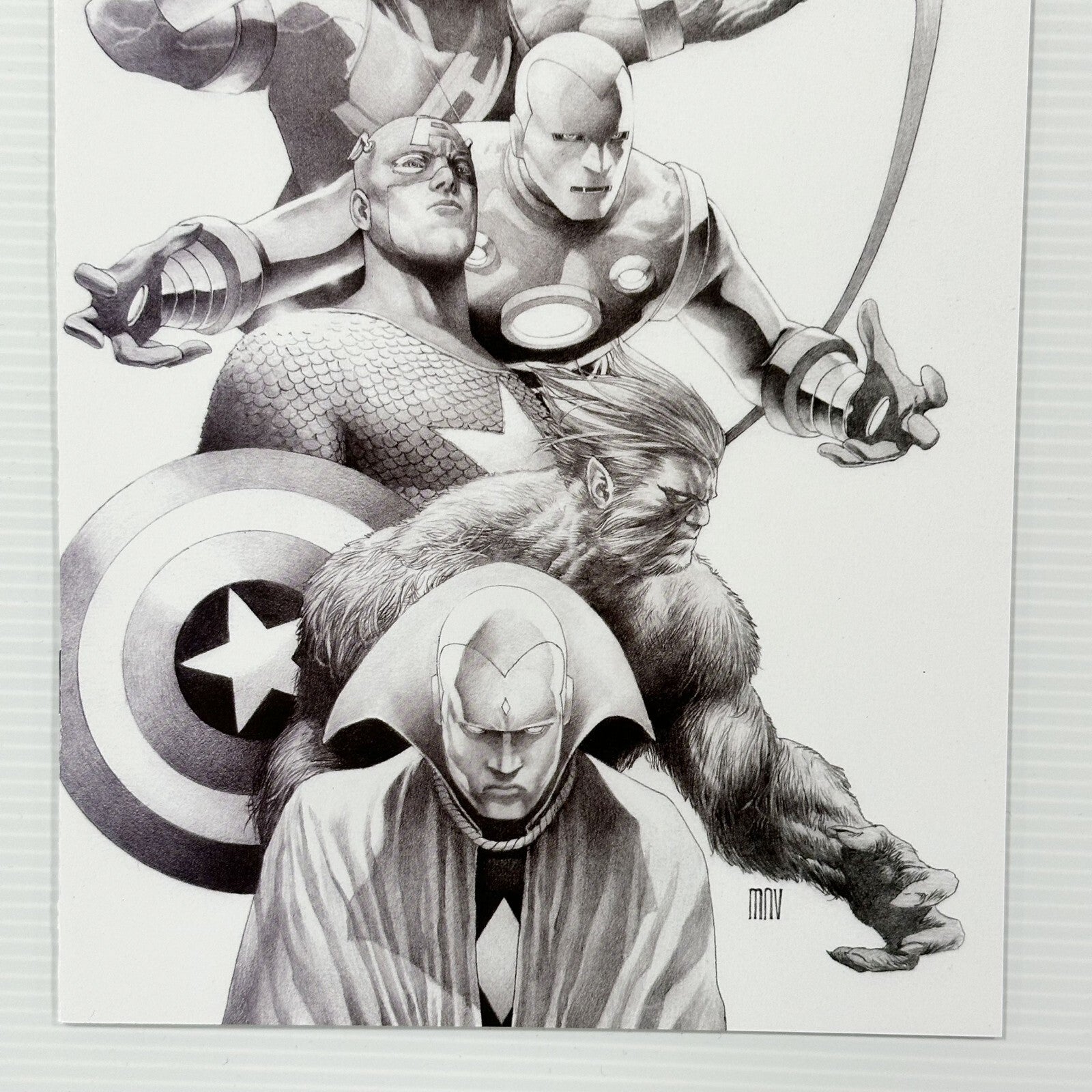 Secret Invasion #2 2008 NM McNiven Sketch Cover (1)2