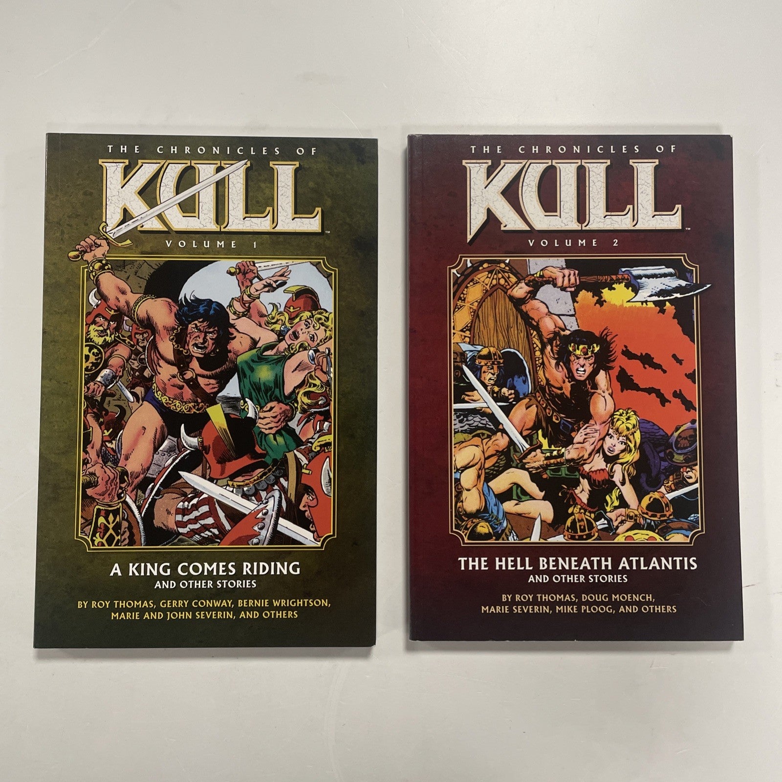 Kull The Conqueror Volume 1 and Volume 2 2009 Graphic Novels TPBs X2 Dark Horse0