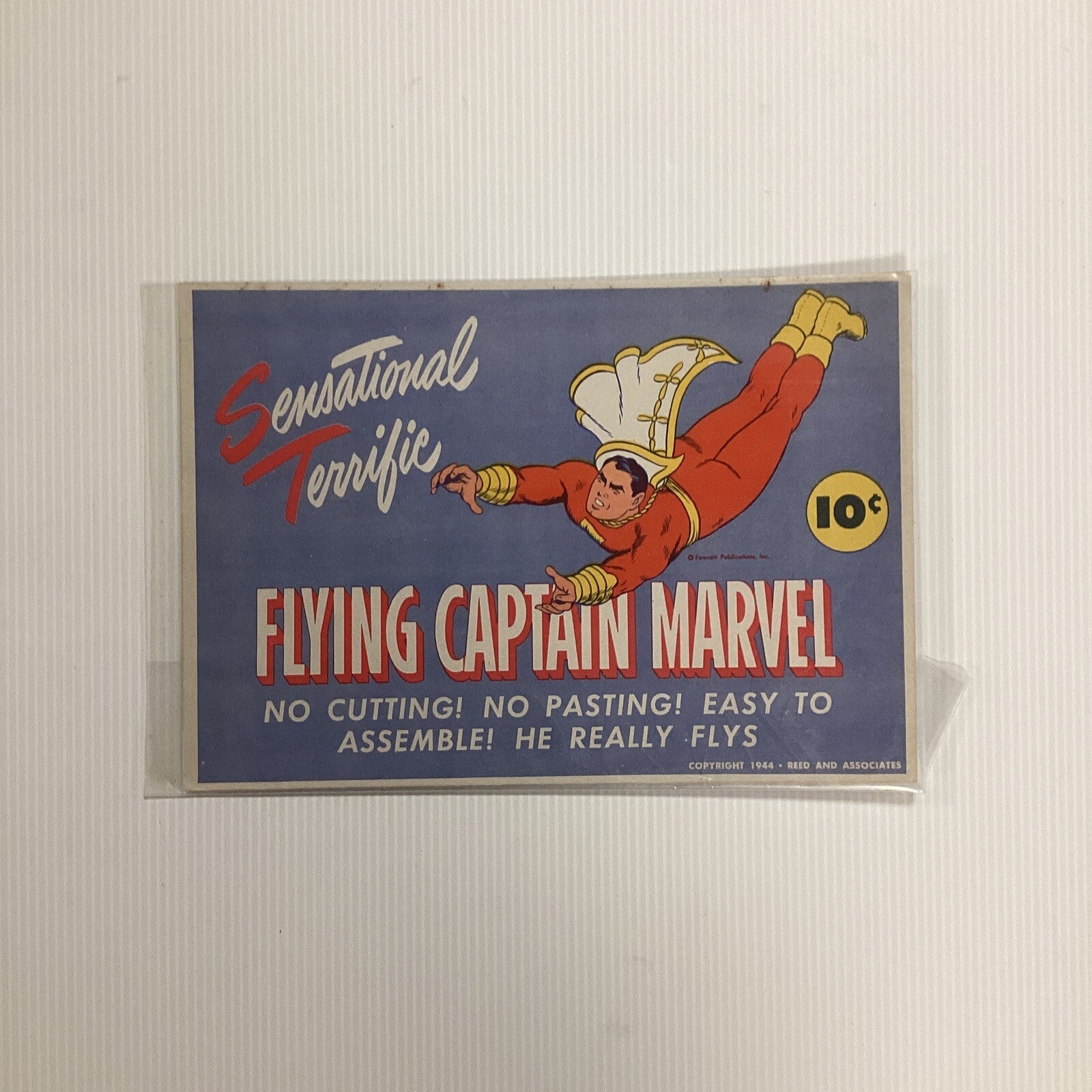 Flying Captain Marvel - Reed And Associates 1944 Fawcett Publications (3)0