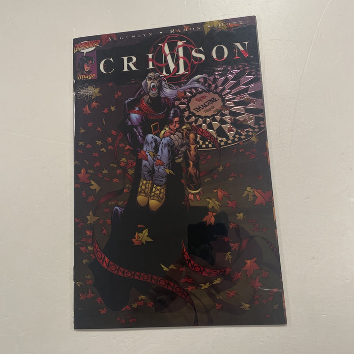 Crimson #1 1998 ERROR Damaged Cover Chromium Variant Image0