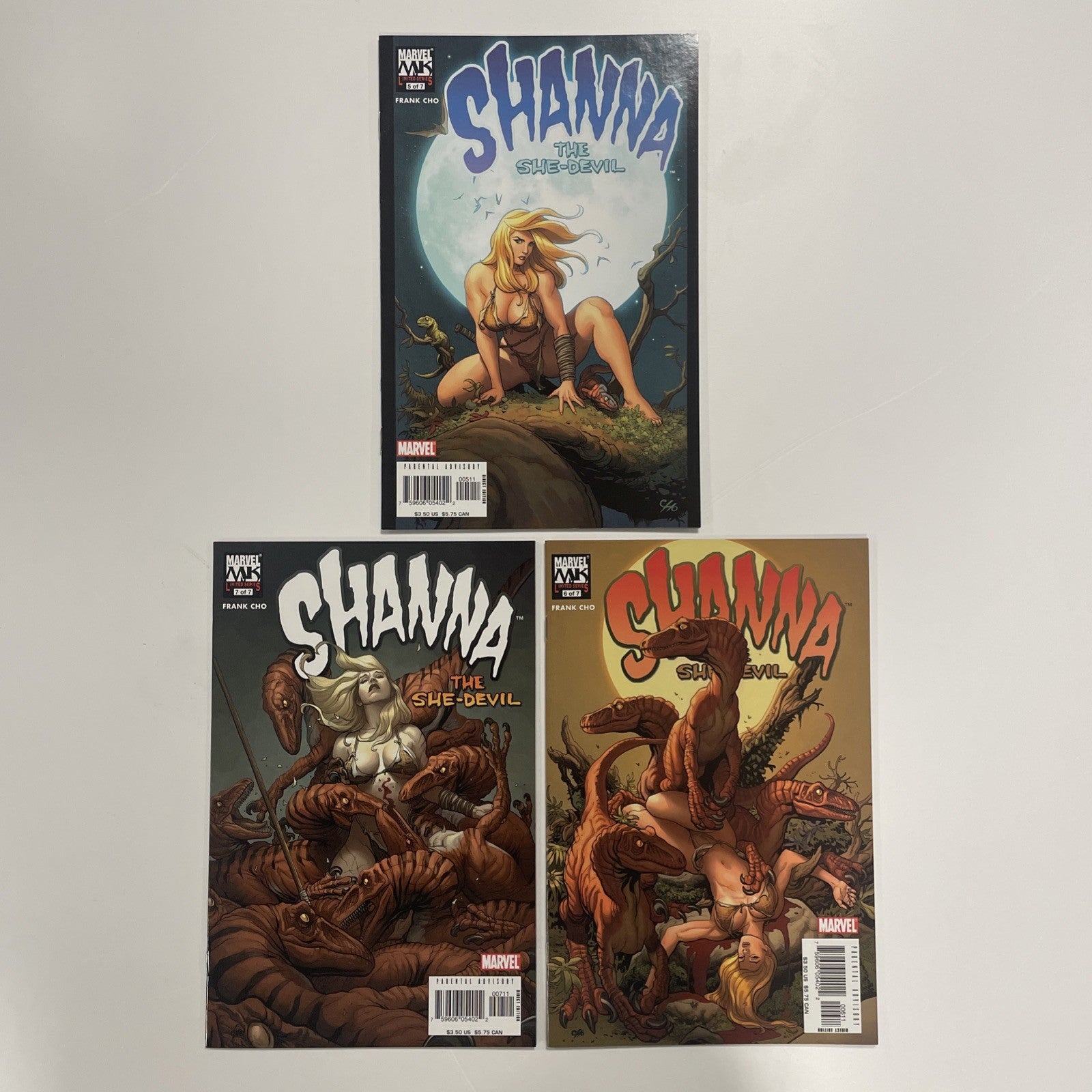 Shanna The She-devil #1-7 2005 High Grade Complete Set2