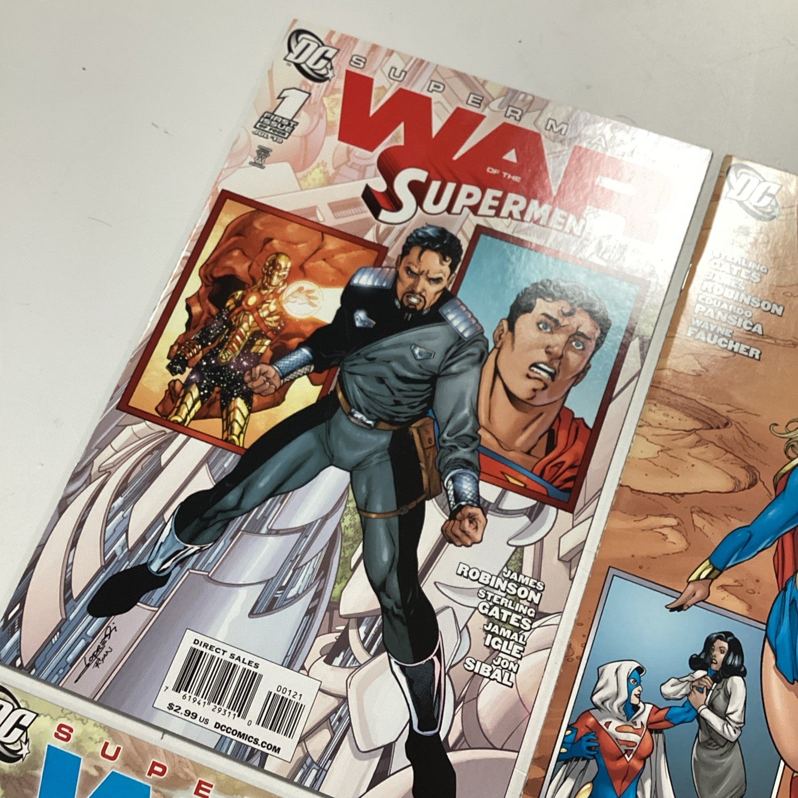 Superman: War Of The Supermen #1-4 2010 NM All Variant Covers Complete Set5