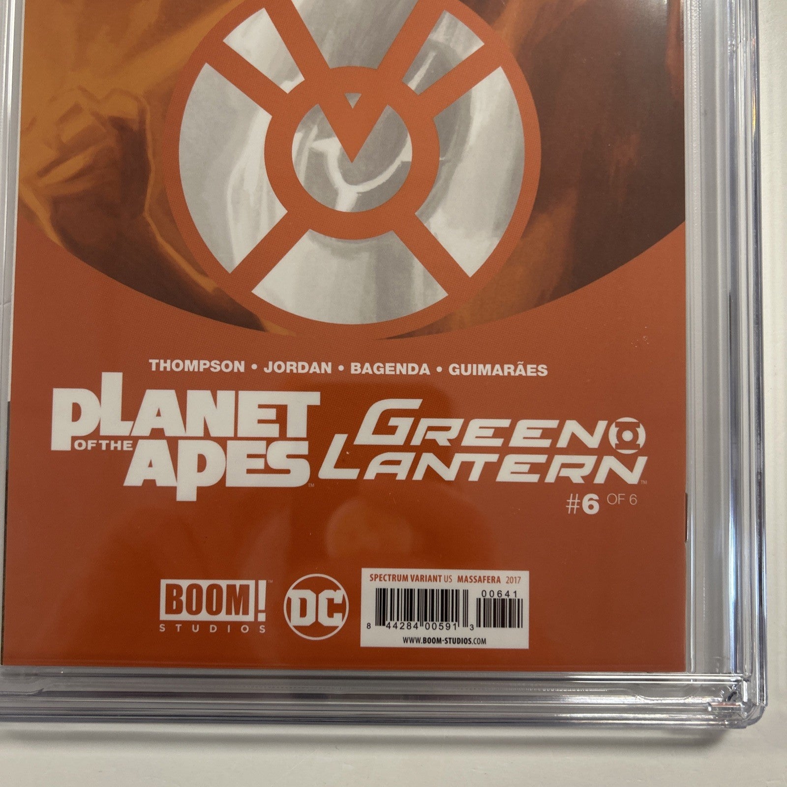 Planet of the Apes/Green Lantern #6 2017 CGC 9.8 Massafera 1:40 Virgin Variant17