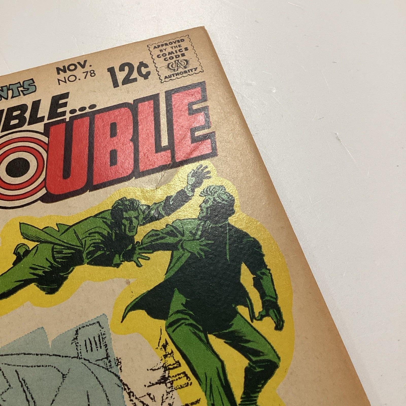 Showcase # 78 Jonny Double 1968 VG/FN 1st Appearance of Jonny Double7