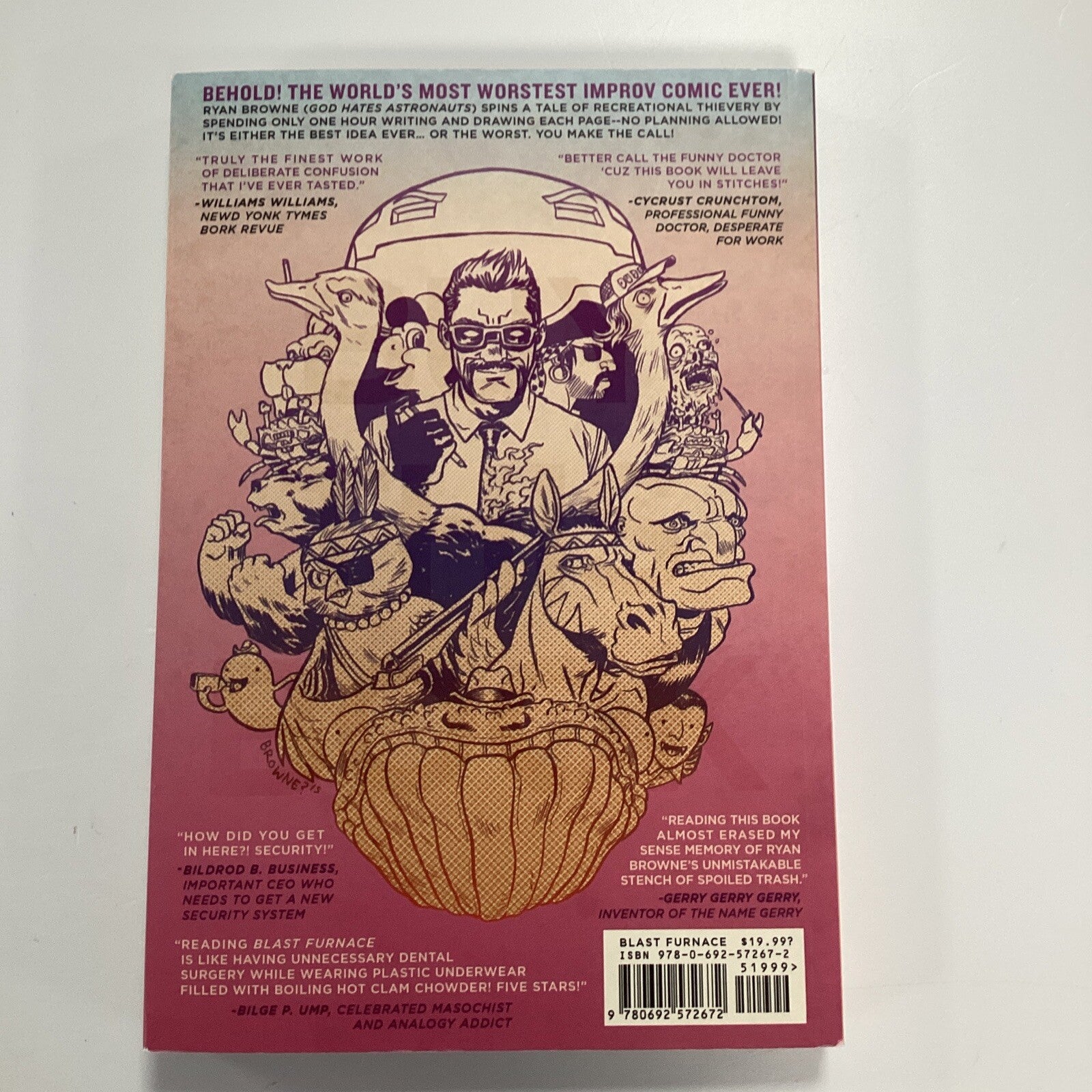 Blast Furnace Recreational Thief! Browne 2015 Graphic Novel3