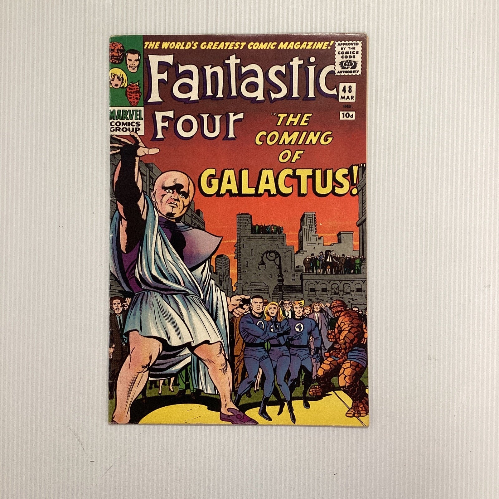 Fantastic Four #48 VF- 1966 Comic Pence Copy0