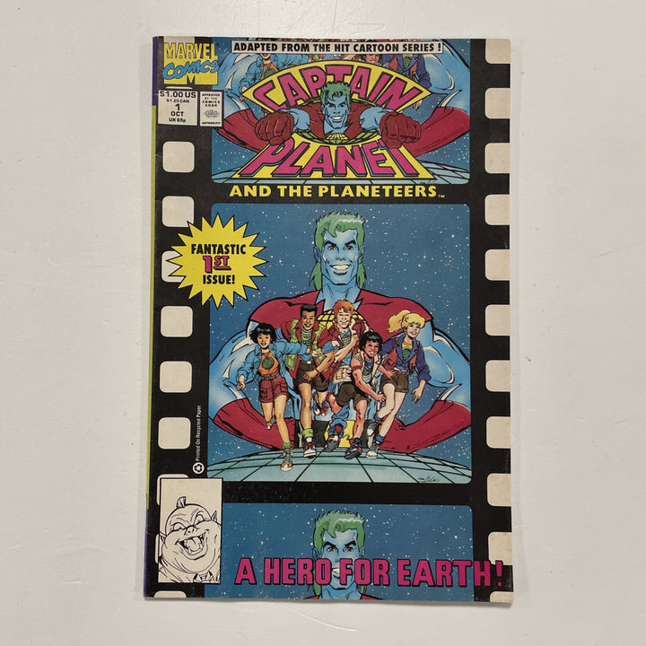 Captain Planet #1 1991 FN0