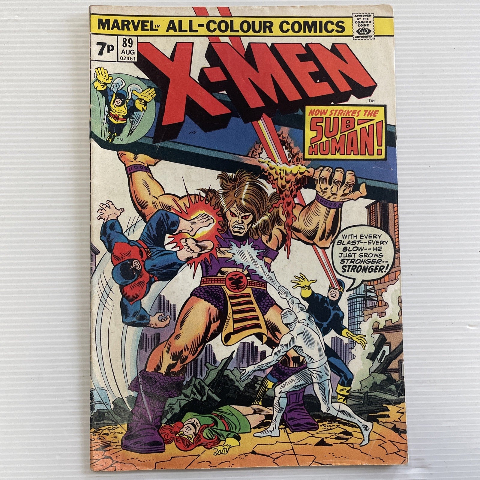X-Men #89 1974 VG+ Pence Copy0