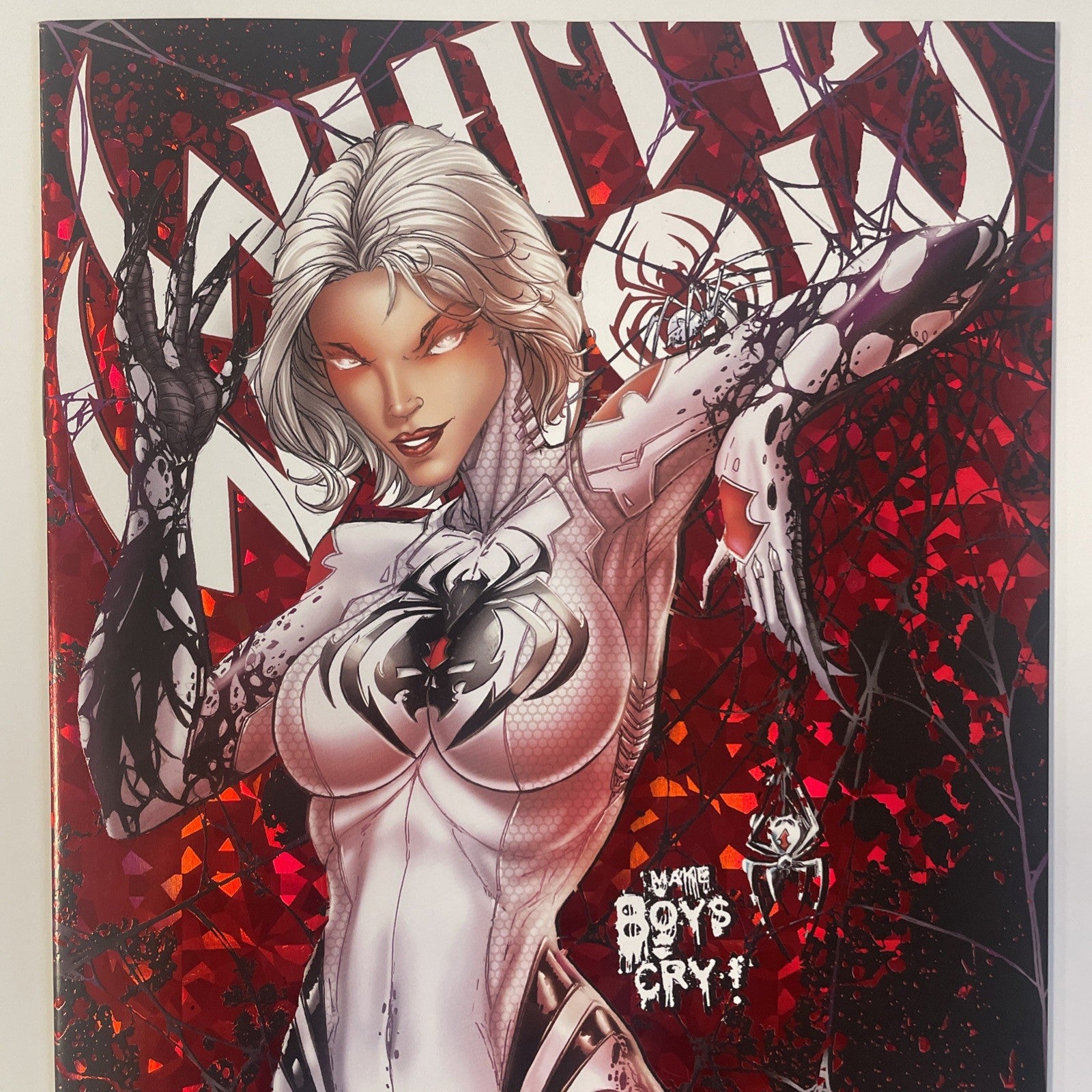 White Widow #1 2018 NM Foil Cover Absolute Comics Group 1st Print1
