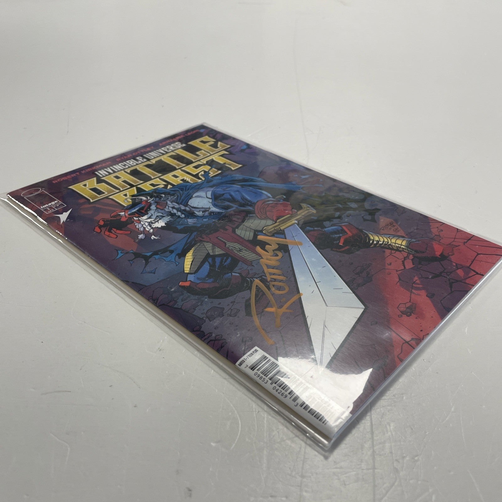 Invincible Universe Battle Beast #1 2025 NM Signed by Ryan Ottley w/CoA Image3
