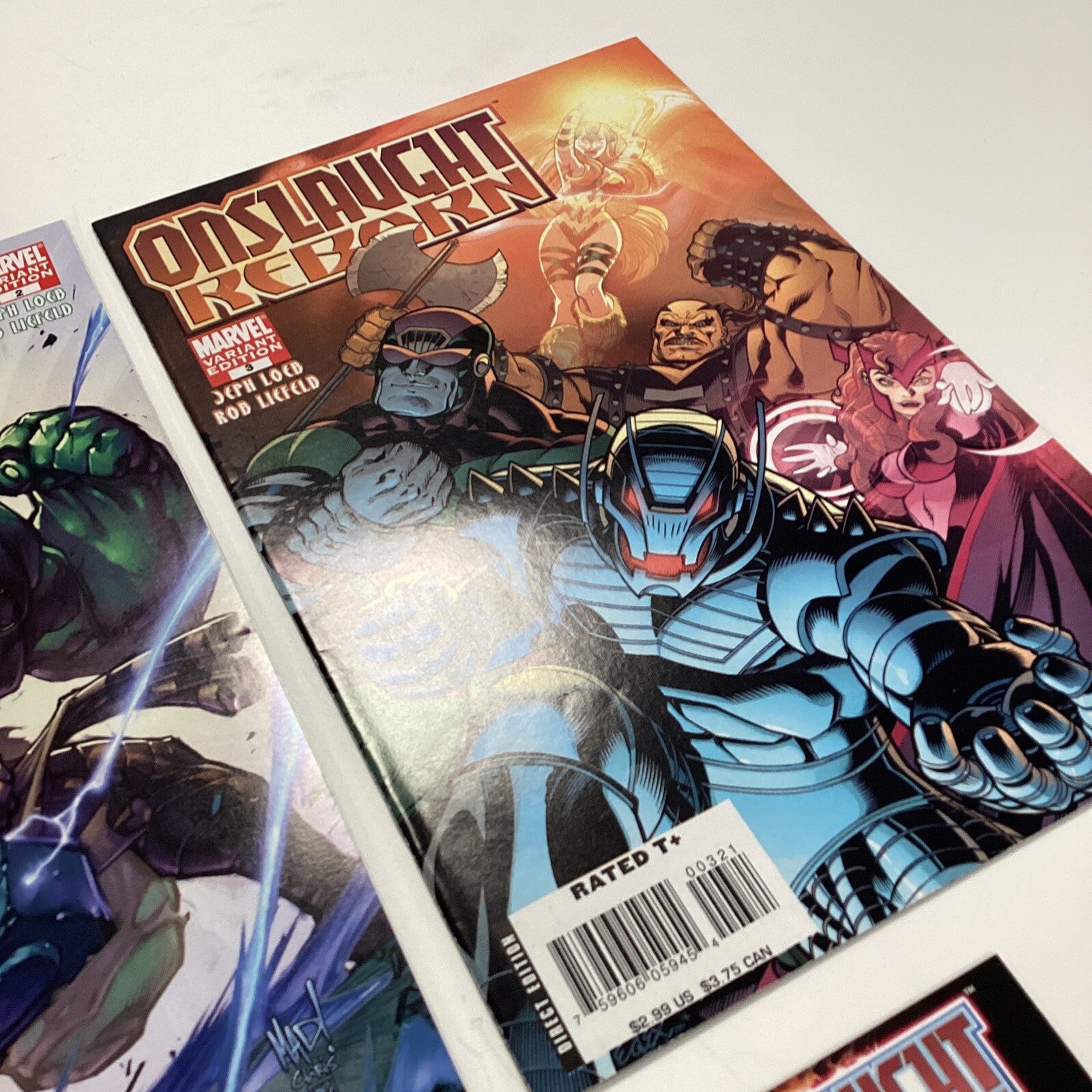 Onslaught Reborn #1-5 2007 Avg. VF+ All variant Covers8