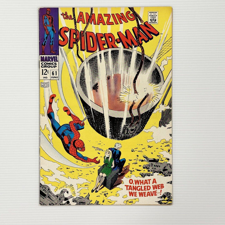 Amazing Spider-Man #61 1968 FN/VF 1st Gwen Stacy Cover Cent Copy