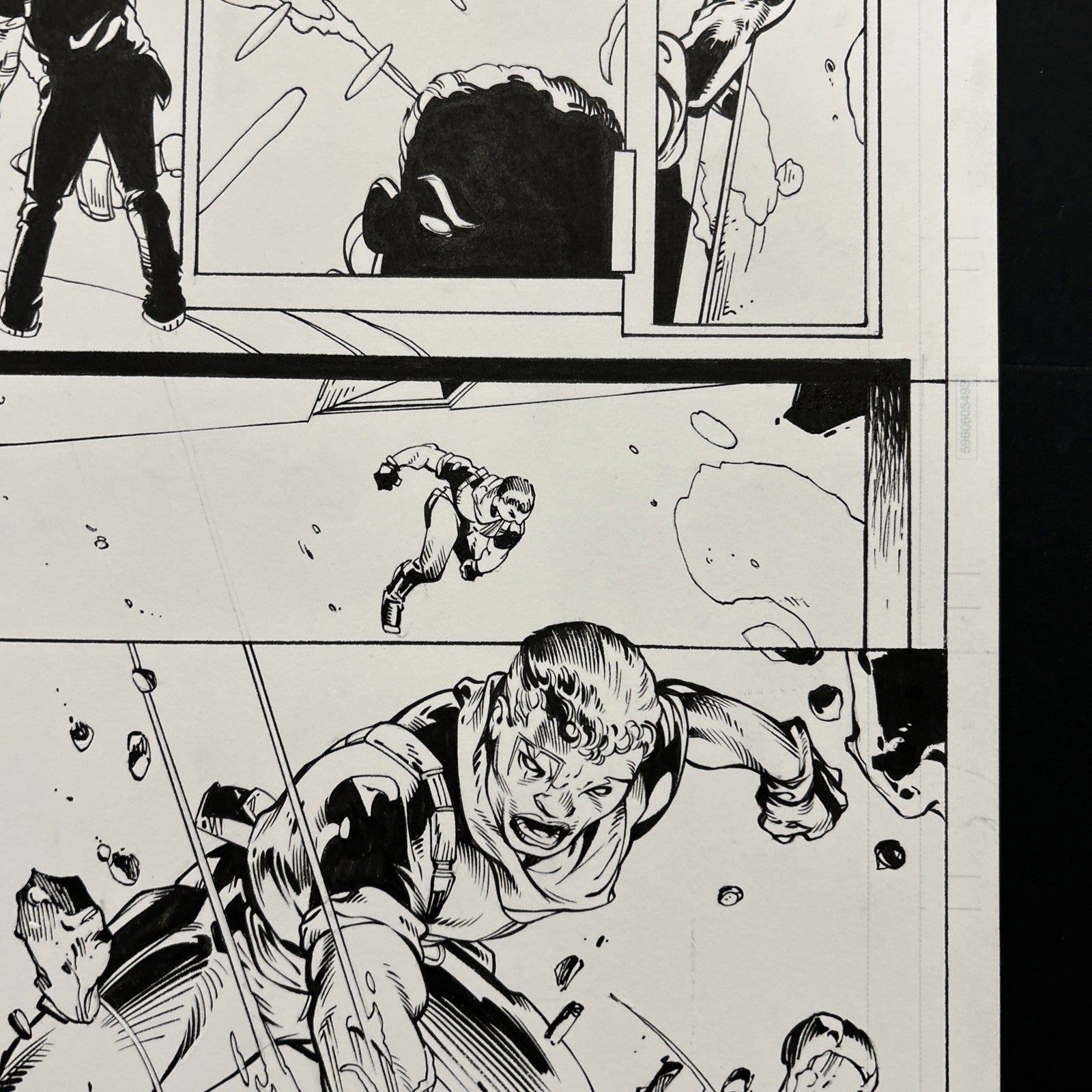 Original Artwork, Marvel X-Men: The Life and Times of Lucas Bishop 2009 #2 pg 227