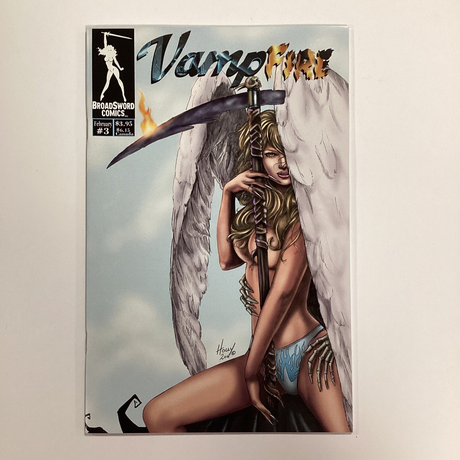 Vampfire #3 2001 NM Broadsword Comics0