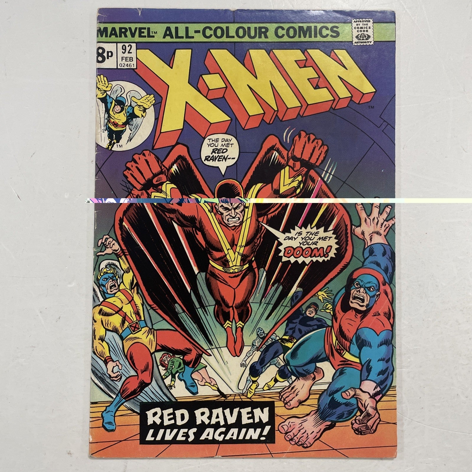 X-Men #92 1975 VG Pence Copy0