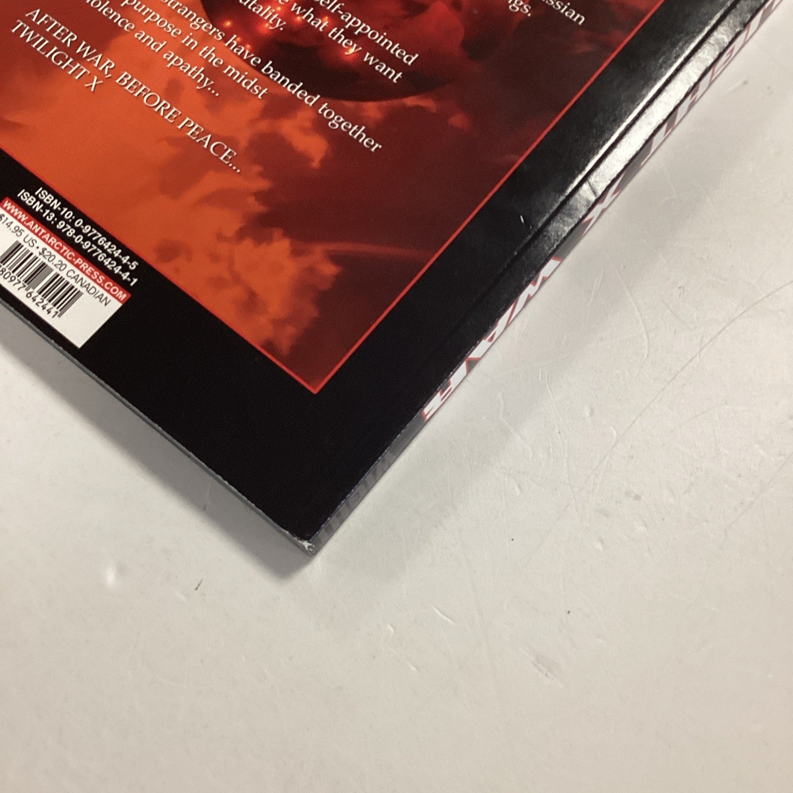 Twilight X War Special Edition 2006 TPB Trade Paperback Antarctic Press Signed12