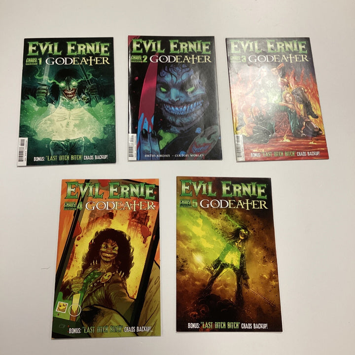 Evil Ernie: Godeater #1-5 2016 VF/NM Dynamite Chaos!0