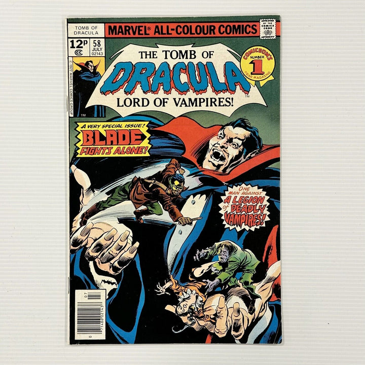 Tomb of Dracula #58 1977 VF Pence Copy