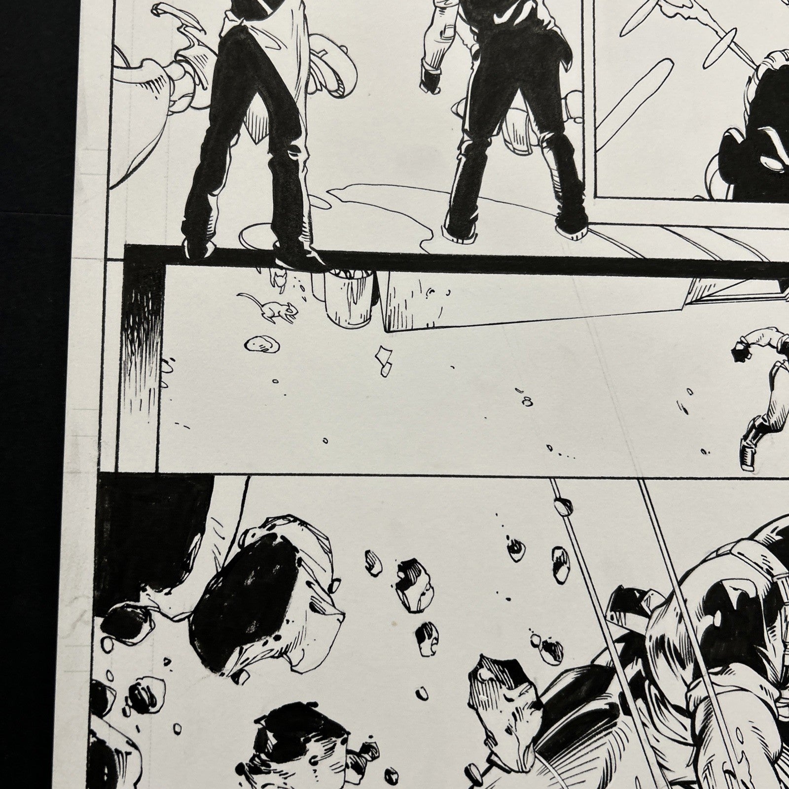 Original Artwork, Marvel X-Men: The Life and Times of Lucas Bishop 2009 #2 pg 226