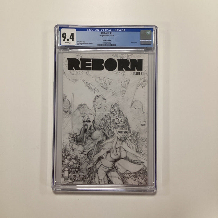 Reborn #3 2017 CGC 9.8 Greg Capullo 1:100 Variant