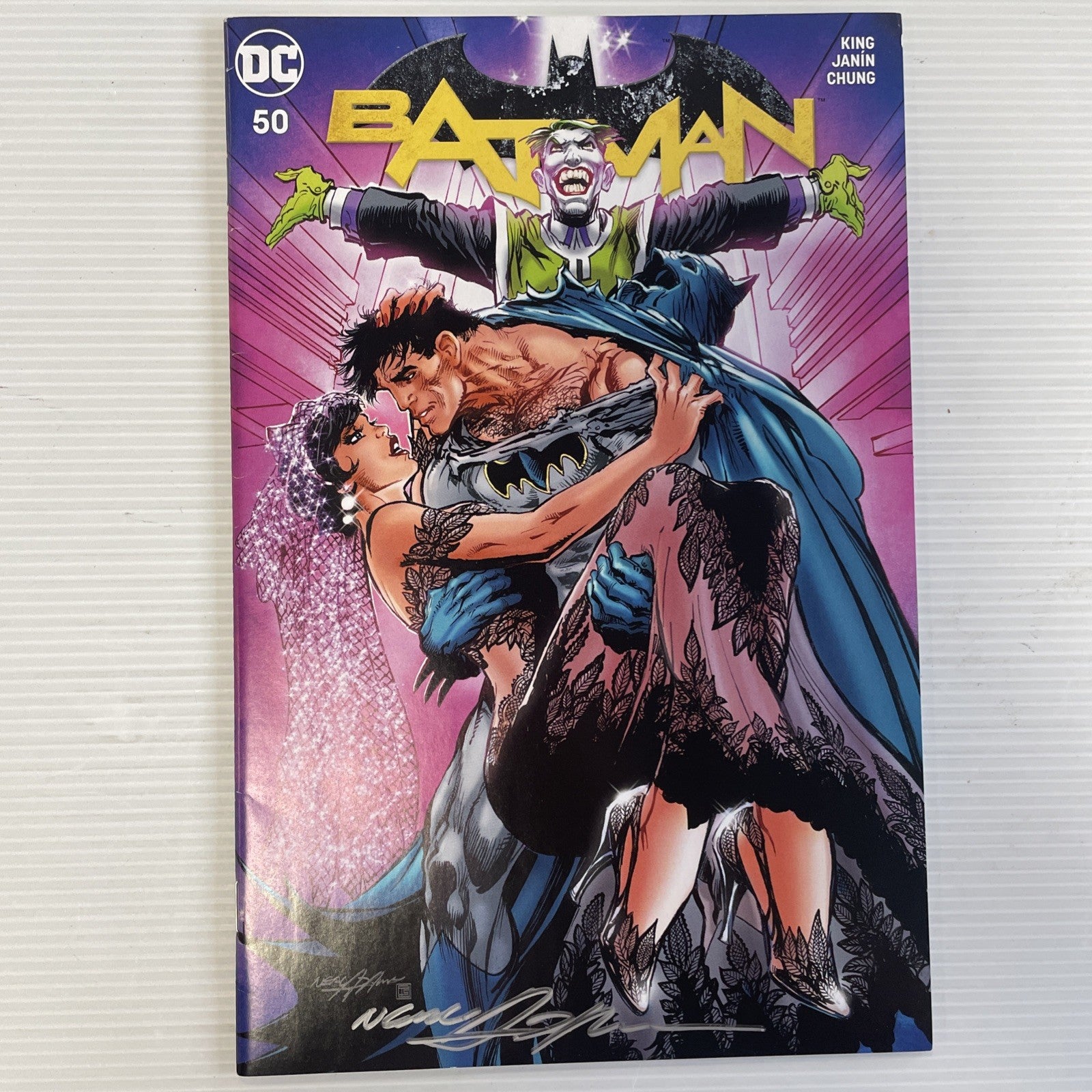 Batman #50 2018 Neal Adams Store Exclusive Signed By Neal Adams0