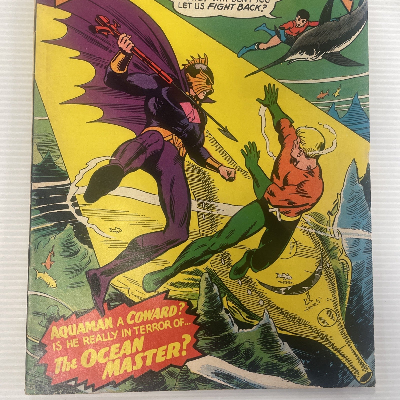 Aquaman #29 1966 GD/VG 1st Appearance Of Ocean Master Pence Sticker *See Descrip2