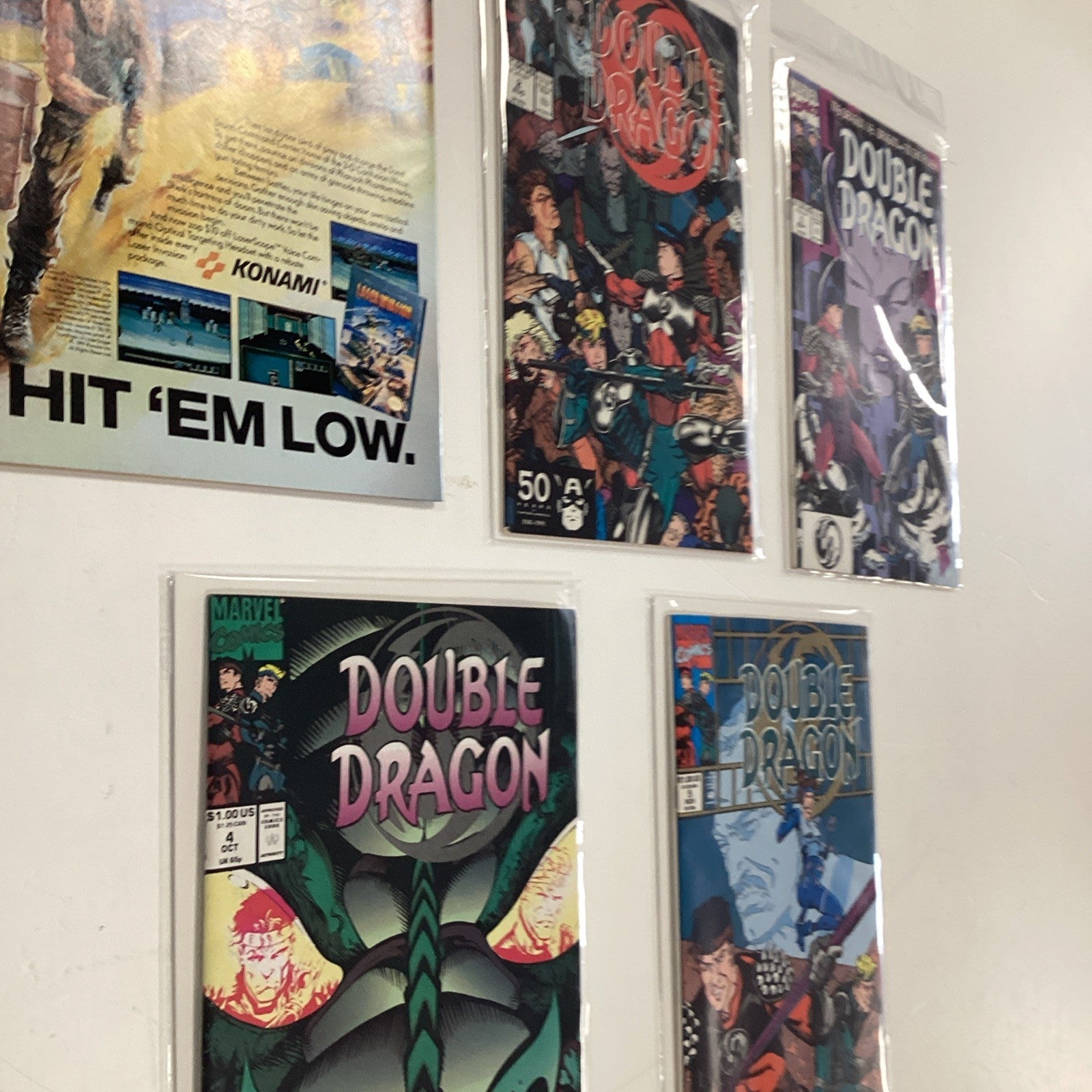 Double Dragon #1-5 1991 Avg. VF Complete Set5