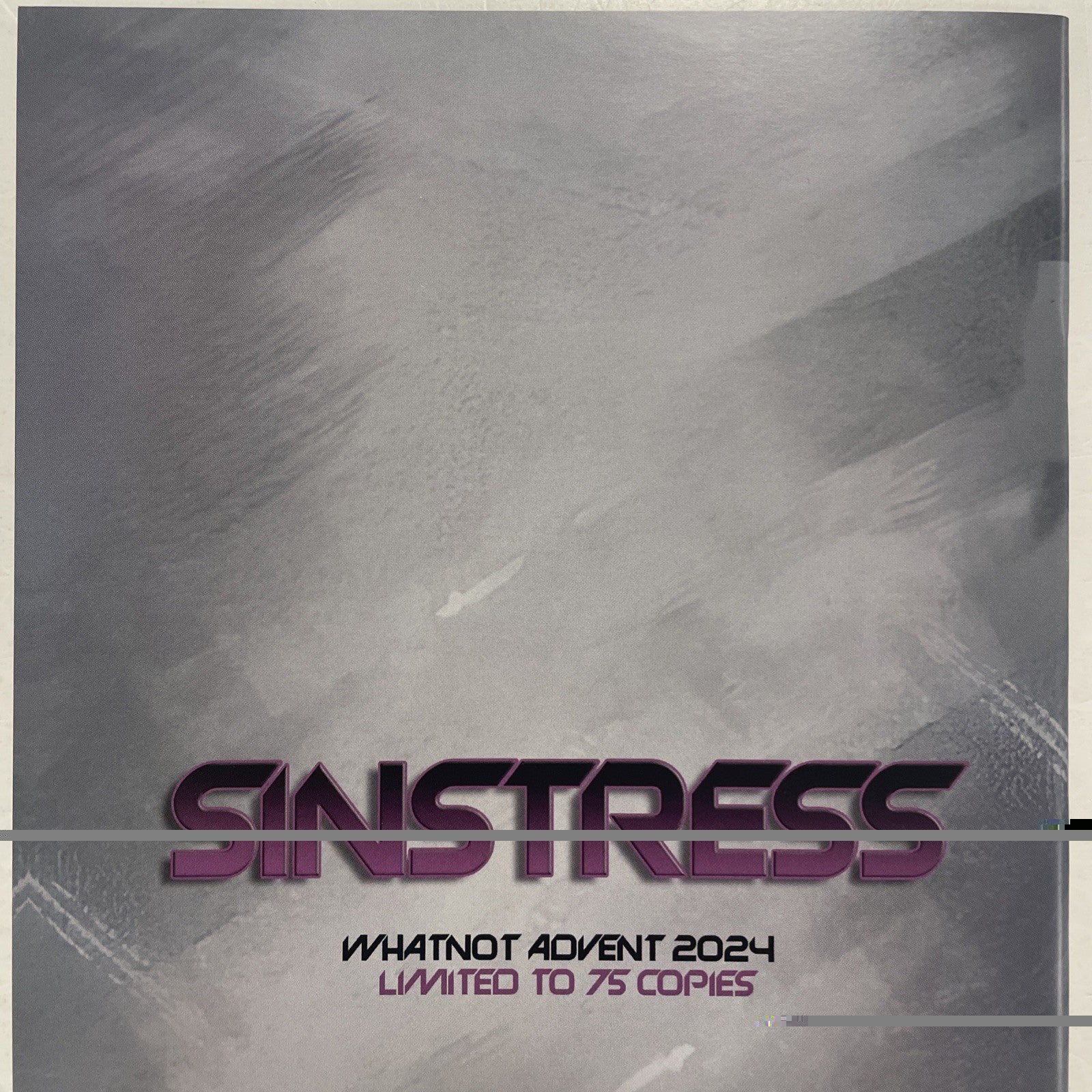 Sinstress #1 2024 Merry Christmas Edition Limited To 75 Copies Whatnot Advent5