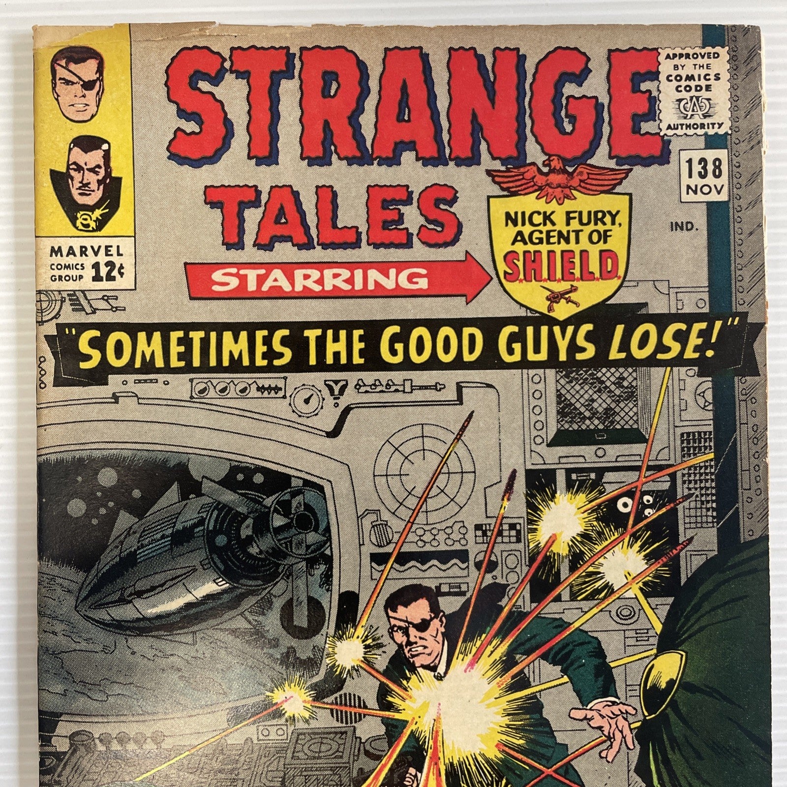 Strange Tales #138 1965 VG 1st Appearance of Eternity1