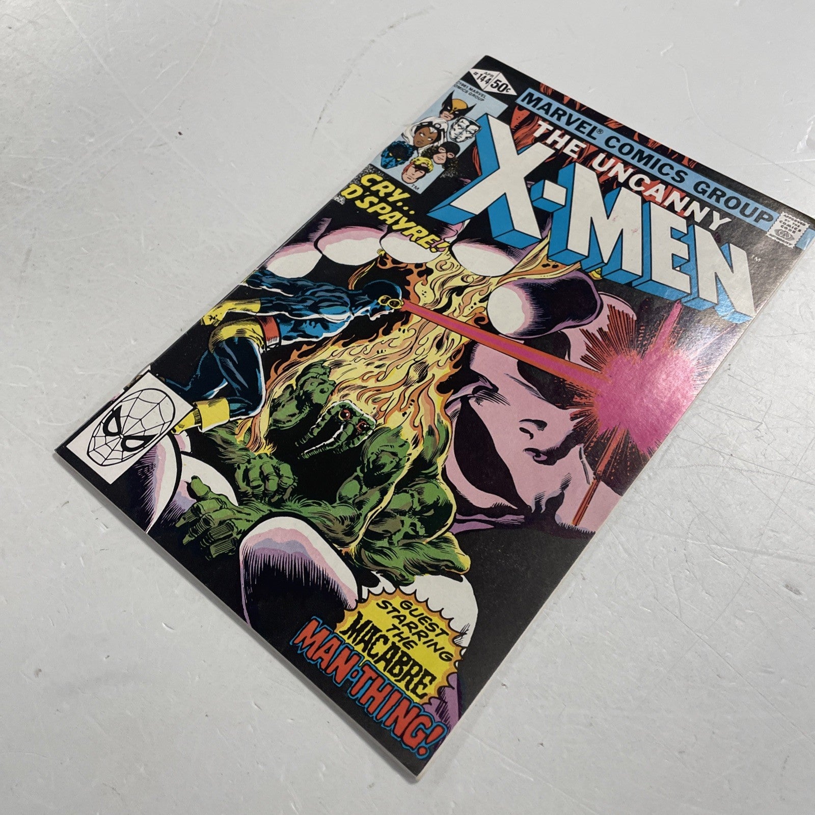 Uncanny X-Men #144 1981 VF Signed inside by Brent Anderson6