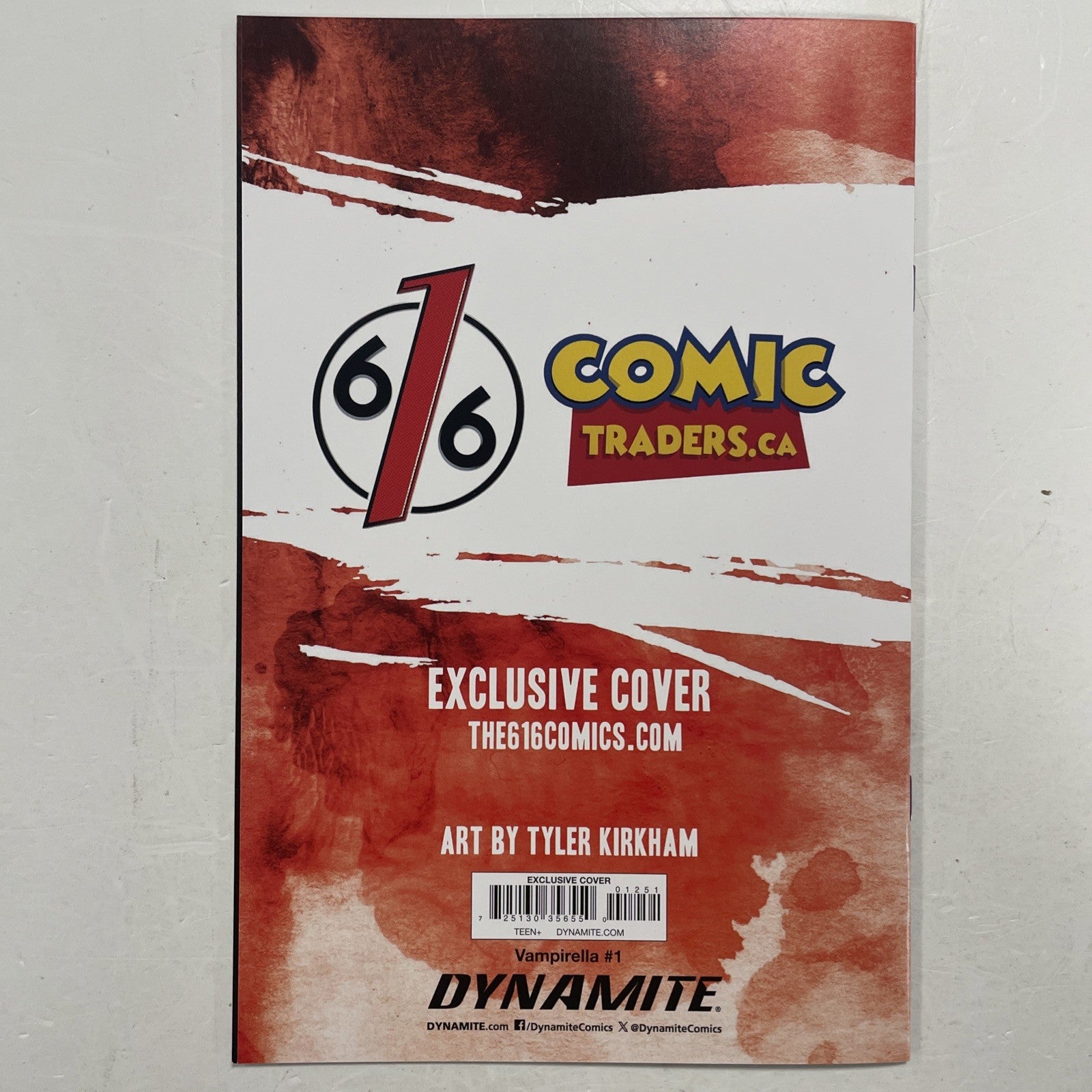 Vampirella #1 2025 NM Tyler Kirkham Blue Virgin Variant LTD to 500 Dynamite4