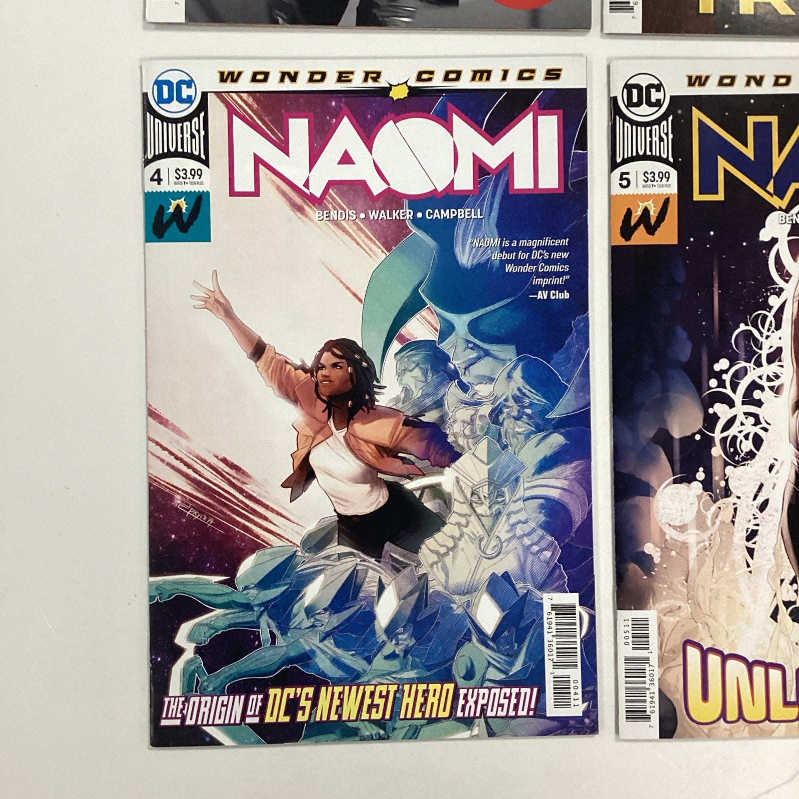 Naomi #1-6 2019 NM Complete Set #1 - 3rd Print, #2 - 2nd Print4