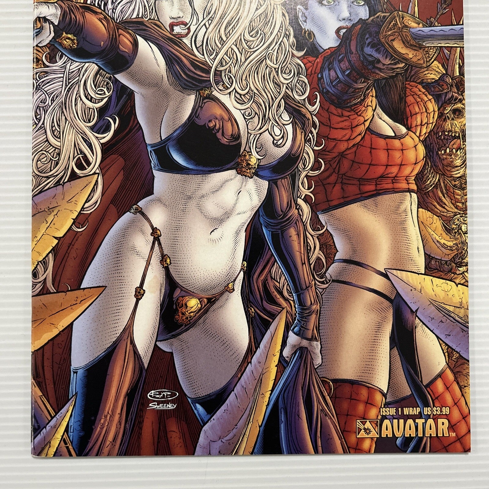 Lady Death Shi #1 2007 VF/NM Wrap Cover Avatar2