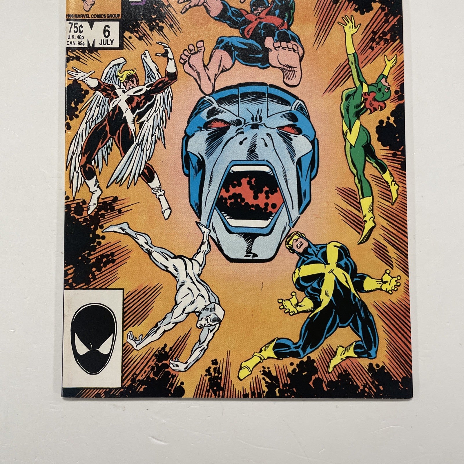X-factor #6 1986 FN/VF 1st Full Appearance of Apocalypse (5)2