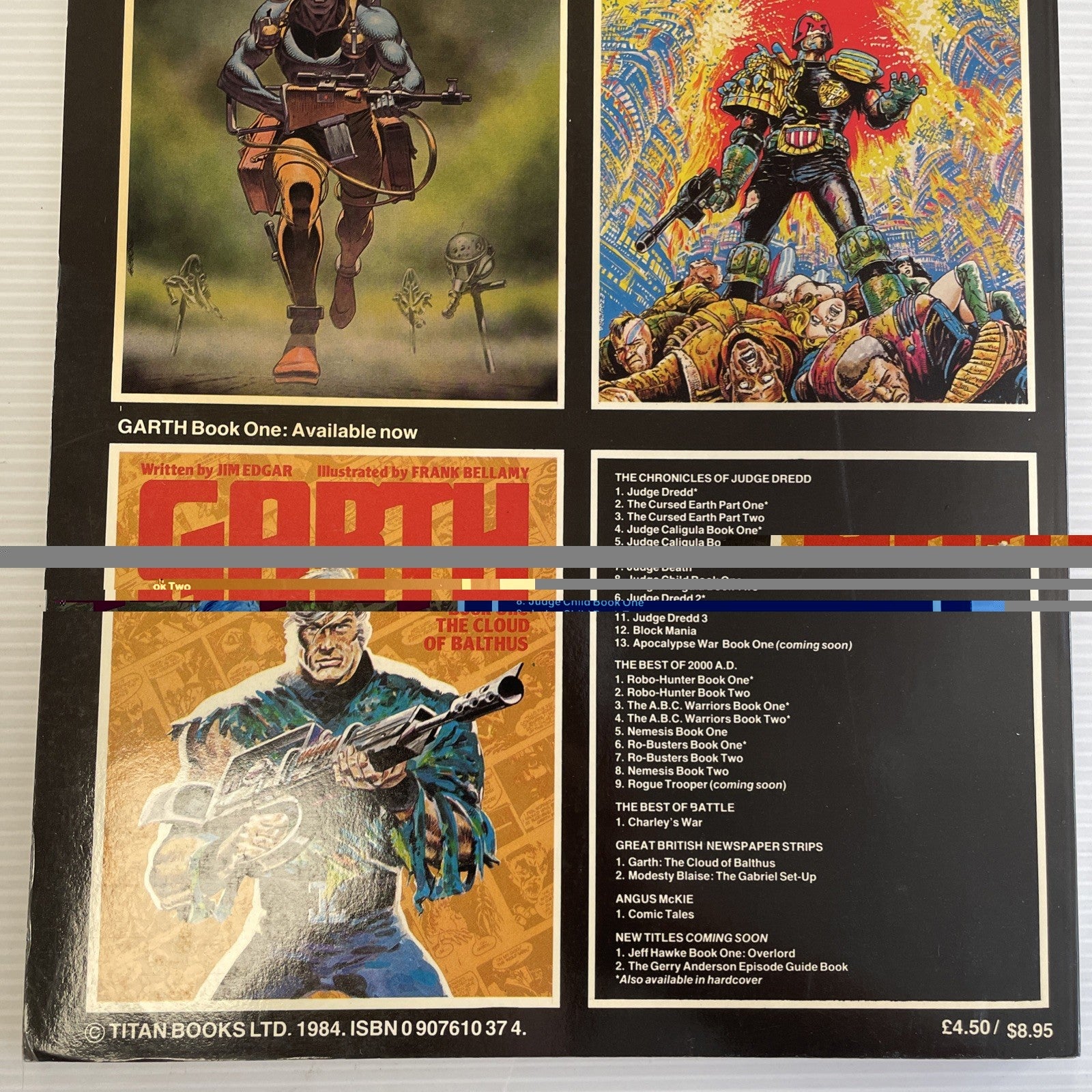 Modesty Blaise Book One: The Gabriel Set-Up Titan Books 1985 Graphic Novel6