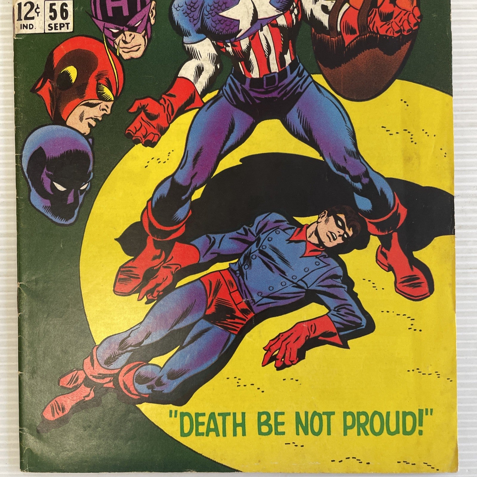 Avengers #56 1968 VG Origin of Captain America Retold2