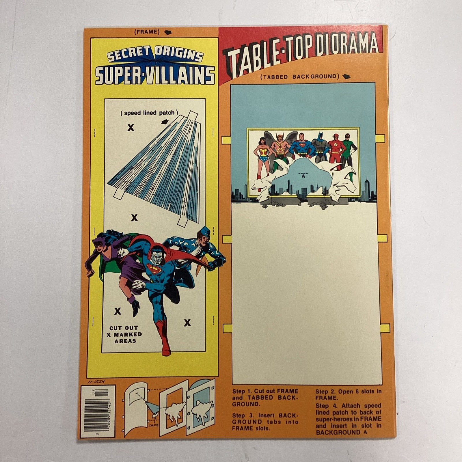 DC Limited Collectors Edition More Secret Origins Super-Villains 1976 VF4