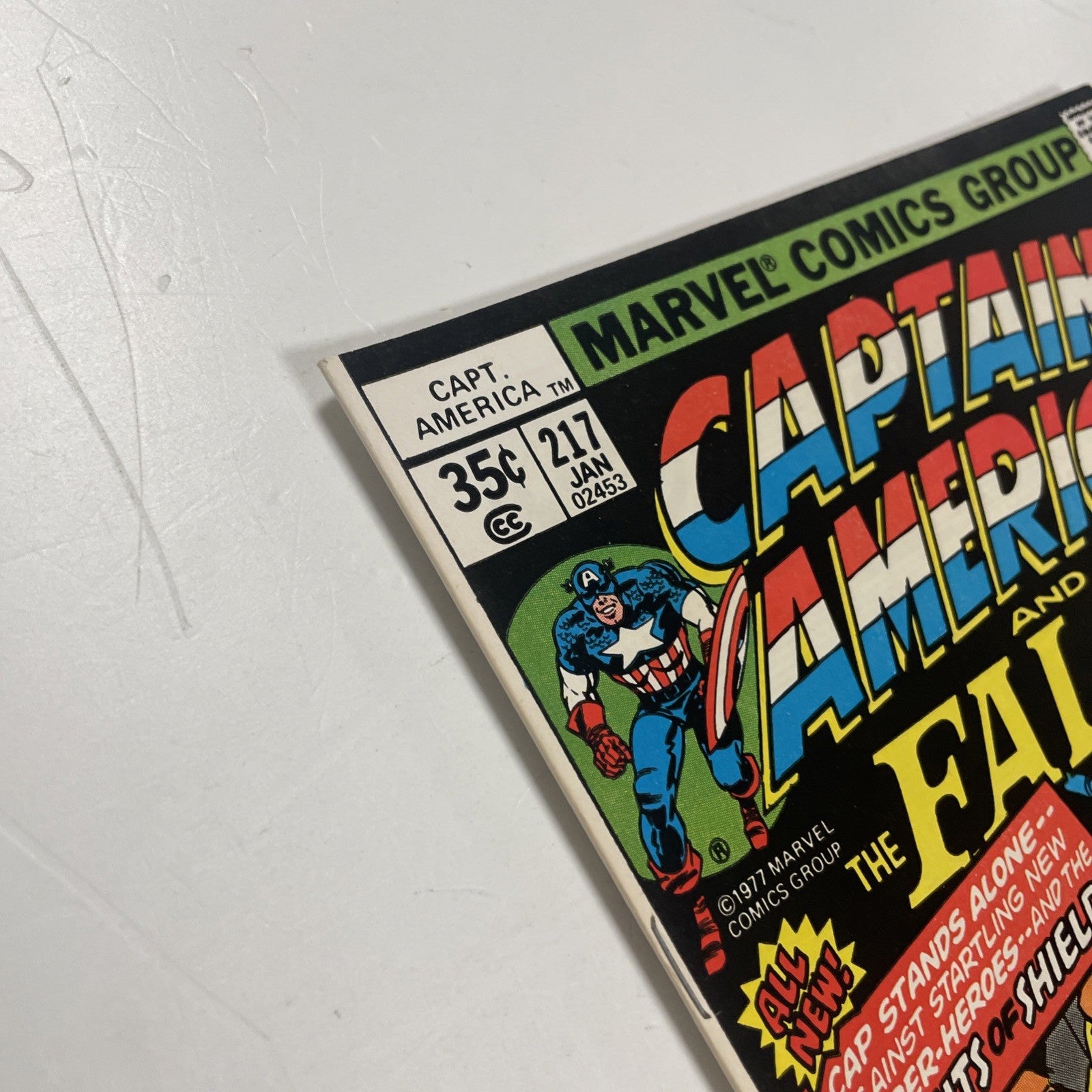 Captain America #217 1978 FN+5