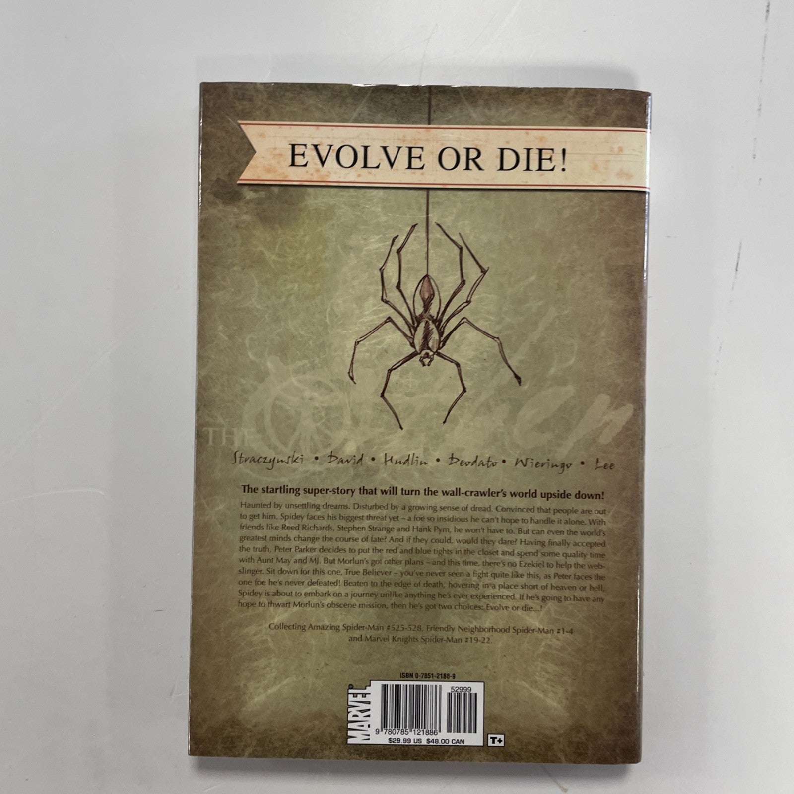 Spider-Man: The Other Evolve or Die Graphic Novel Marvel Comics Paperback4