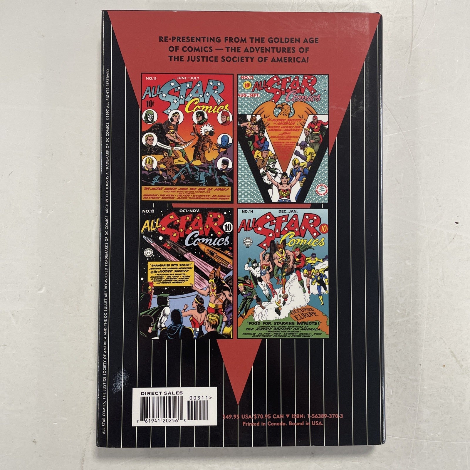 All Star Comics Archives Vol 3 DC Comics HC Graphic Novel4