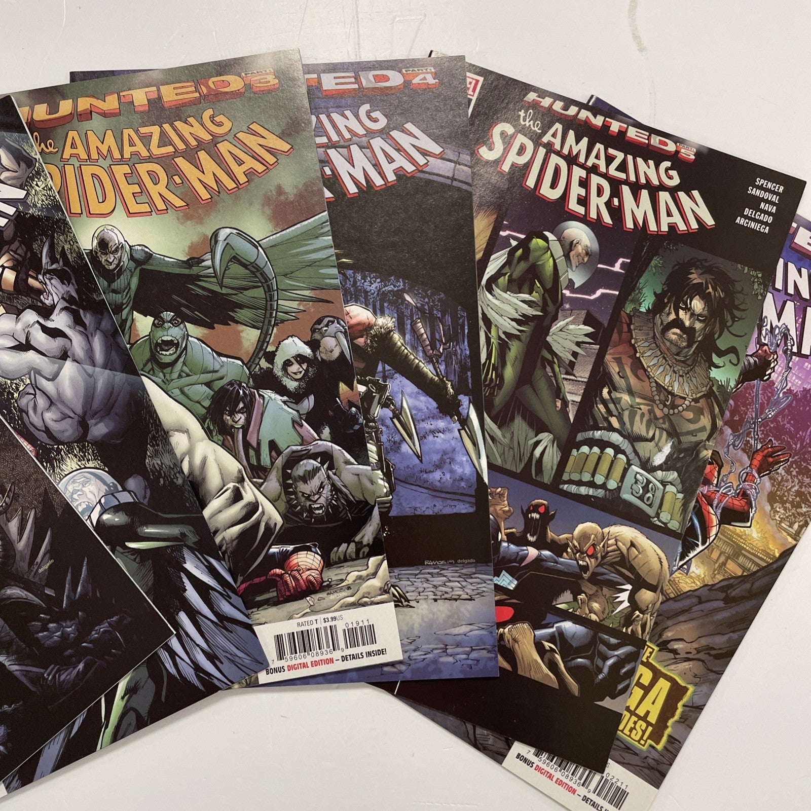Amazing Spider-man #818-823 2019 Hunted 1-6 Story arc3